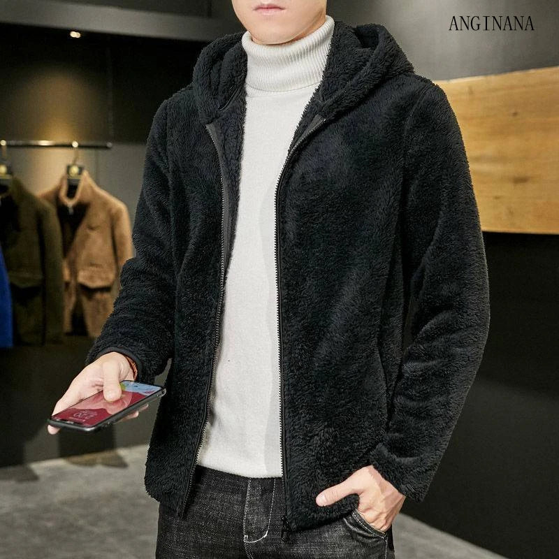 Men's Winter Warm Fleece Hoodie