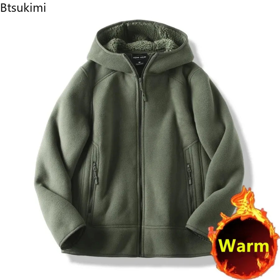 Men's Versatile Loose Hooded Sweatshirt for Winter