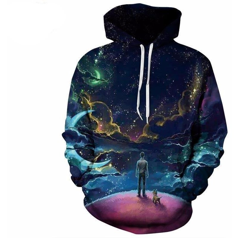 3D Print Sky Hoodie - The Hoodie Store