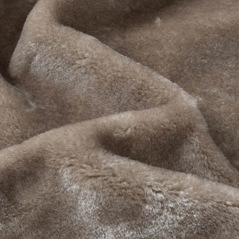 Thick Fleece Hooded Parka Jacket for Men