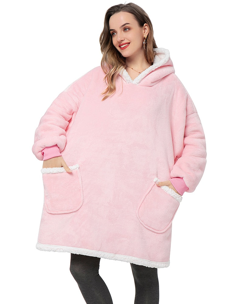 Oversized Fleece Hoodie