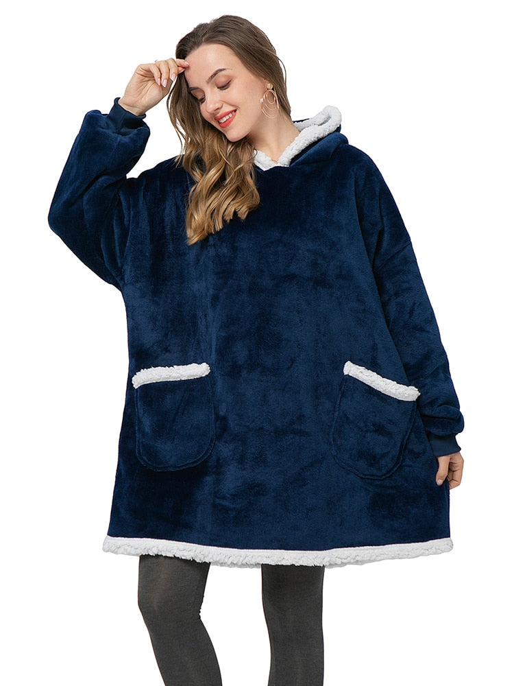 Oversized Fleece Hoodie