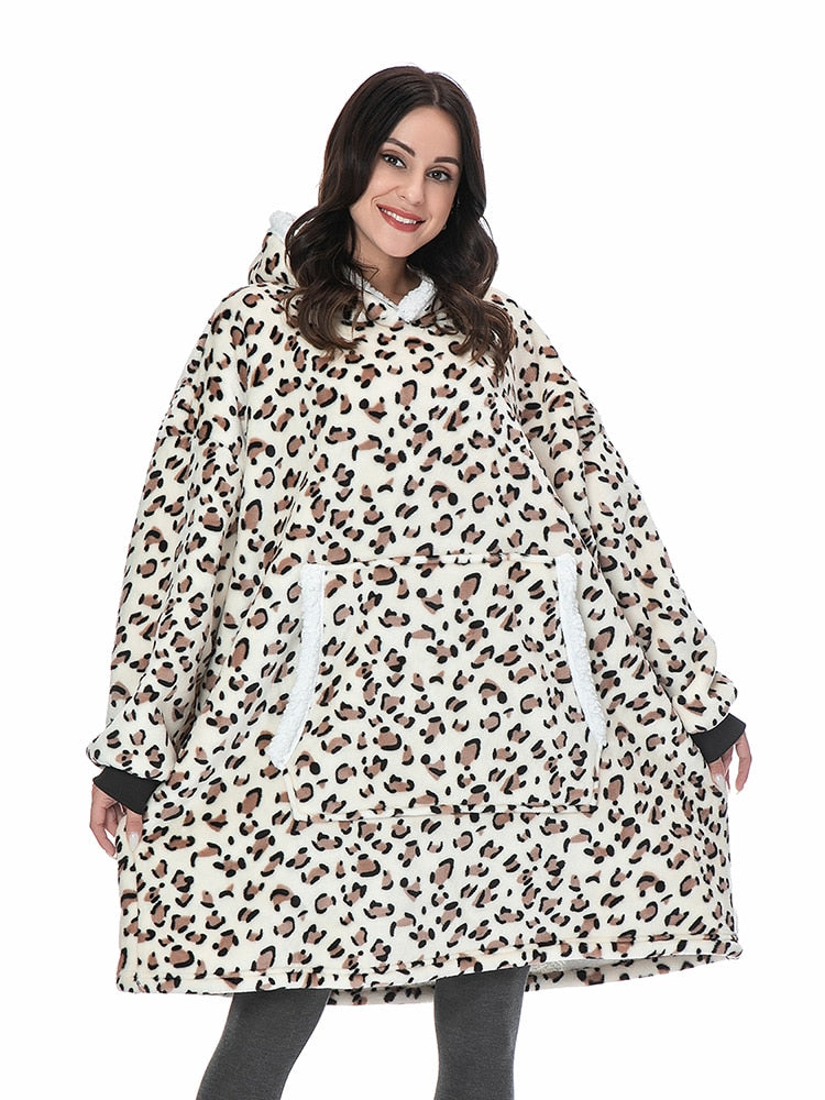 Oversized Fleece Hoodie
