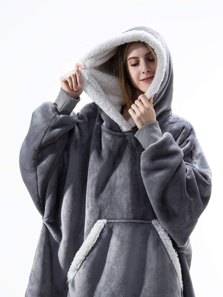 Oversized Fleece Hoodie