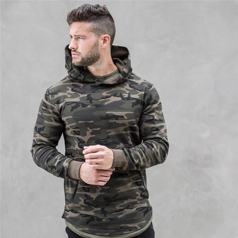 Camouflage Sportswear Pullover Hoodie - The Hoodie Store