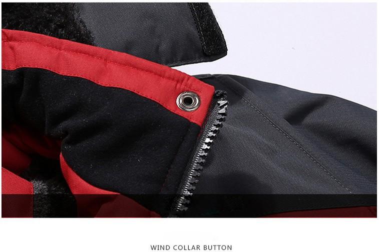 Mens Thick Cotton/Polyester Winter Jacket - The Hoodie Store