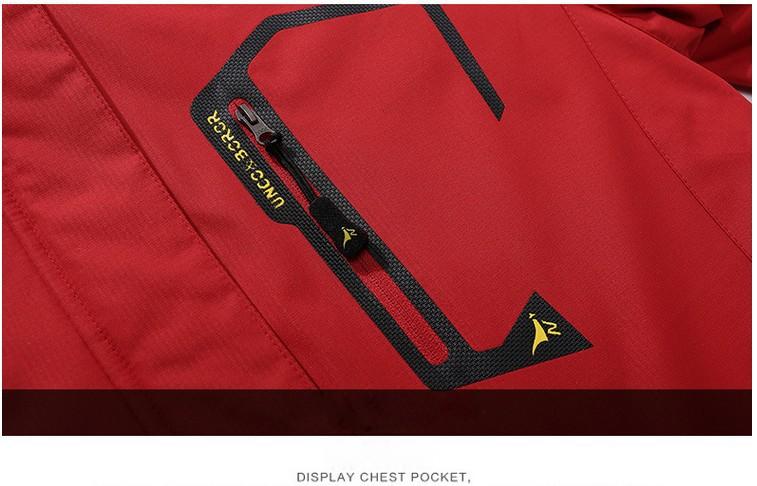 Mens Thick Cotton/Polyester Winter Jacket - The Hoodie Store