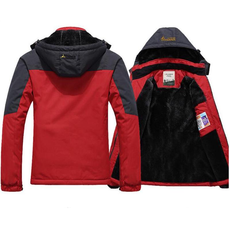 Mens Thick Cotton/Polyester Winter Jacket - The Hoodie Store