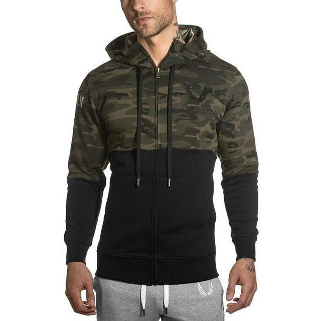 Men's Military Camouflage Hoodie - The Hoodie Store