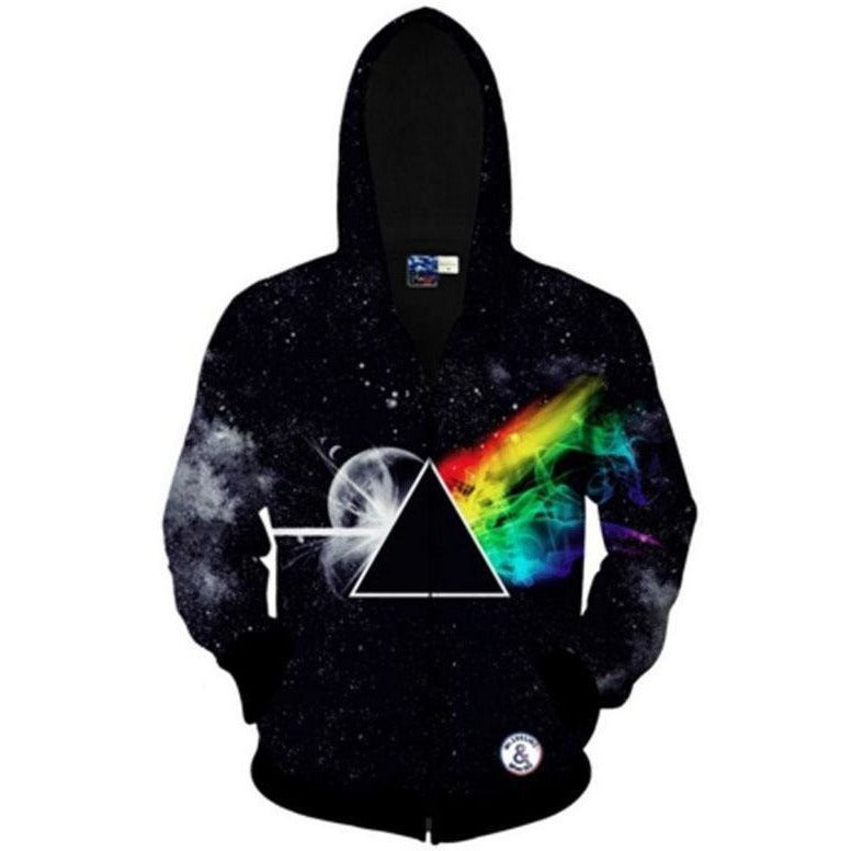 Mens Prism 3D Print Hoodie - The Hoodie Store