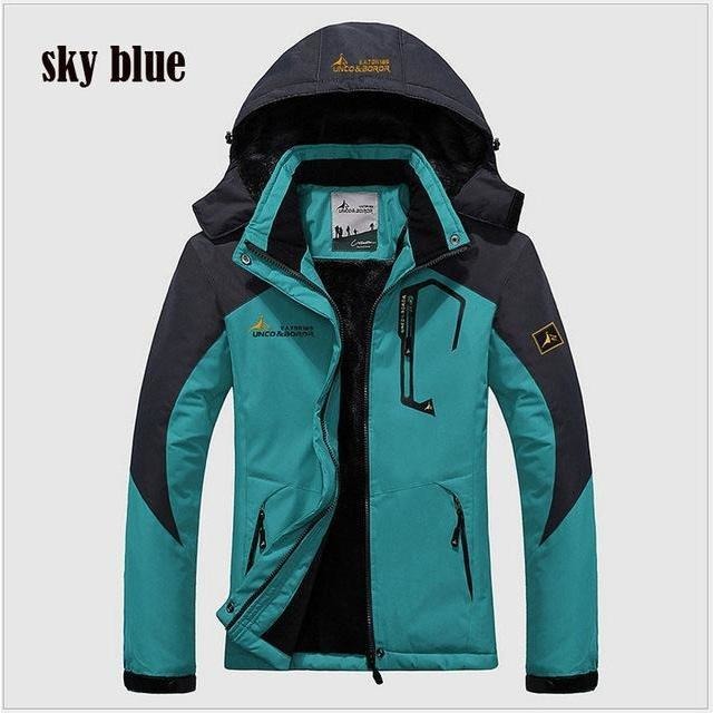 Mens Thick Cotton/Polyester Winter Jacket - The Hoodie Store
