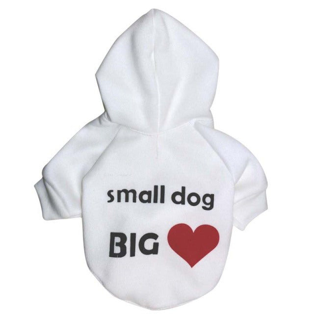 Hooded Security Clothes for Small Dogs