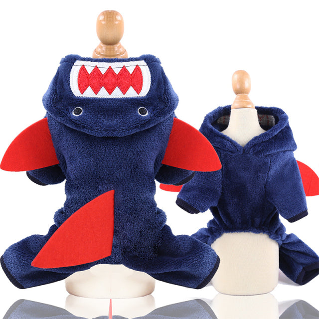 Soft and Warm Jumpsuit Clothing for Pet Dogs