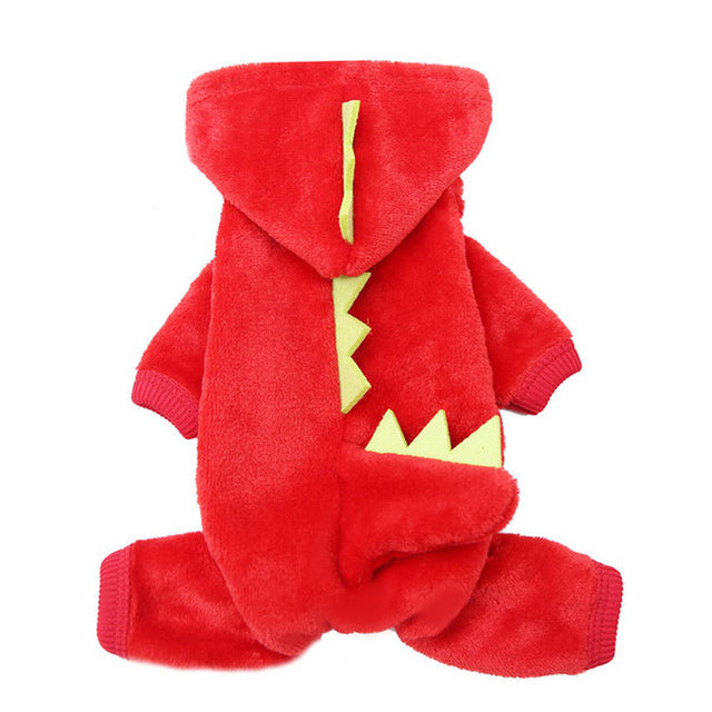 Soft and Warm Jumpsuit Clothing for Pet Dogs