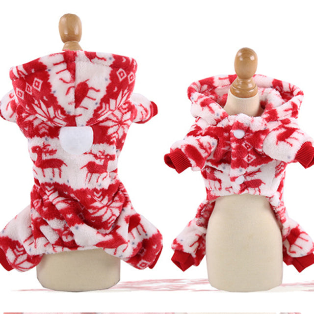Soft and Warm Jumpsuit Clothing for Pet Dogs