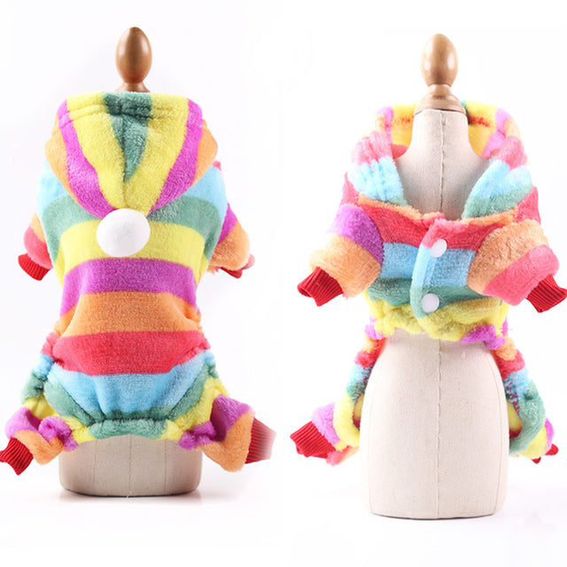 Soft and Warm Jumpsuit Clothing for Pet Dogs
