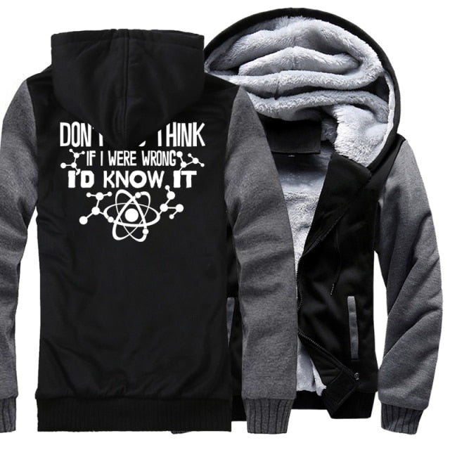 Casual Hoodies For Men High Quality Thick Fleece Winter Jackets