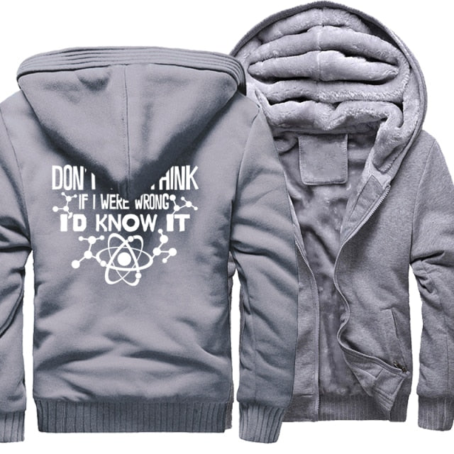 Casual Hoodies For Men High Quality Thick Fleece Winter Jackets