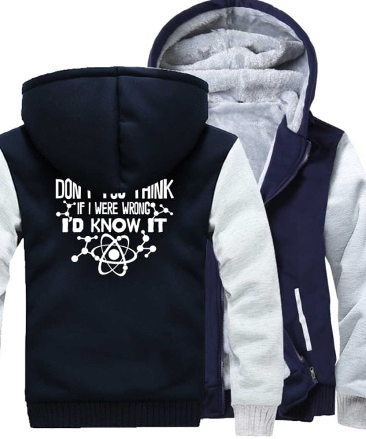 Casual Hoodies For Men High Quality Thick Fleece Winter Jackets