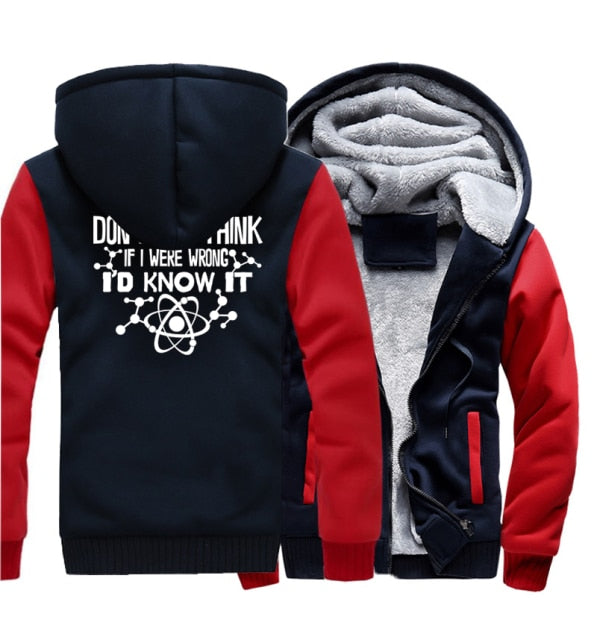 Casual Hoodies For Men High Quality Thick Fleece Winter Jackets