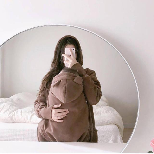 New Mom/ Dad Kangaroo Warm Hooded Jackets for Spring, Autumn to Winter