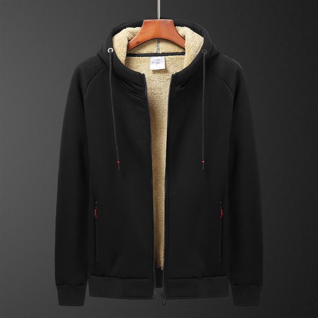 Thick Winter Jacket Hoodie for Men up to 6XL