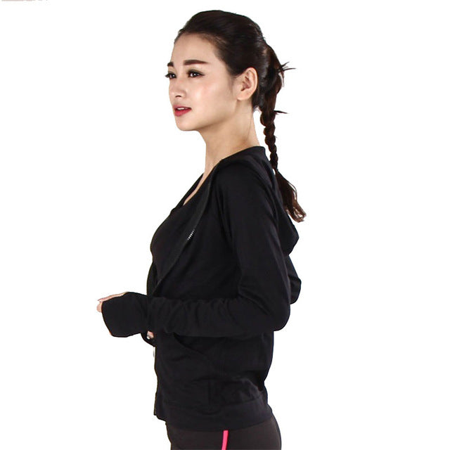Women's Heal Orange Running Jacket - The Hoodie Store
