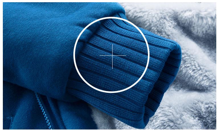 Men's Quality Bamboo Cotton Fleece Zipper Hoodie - The Hoodie Store