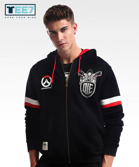 Blue Zipper Sports Hoodie - The Hoodie Store