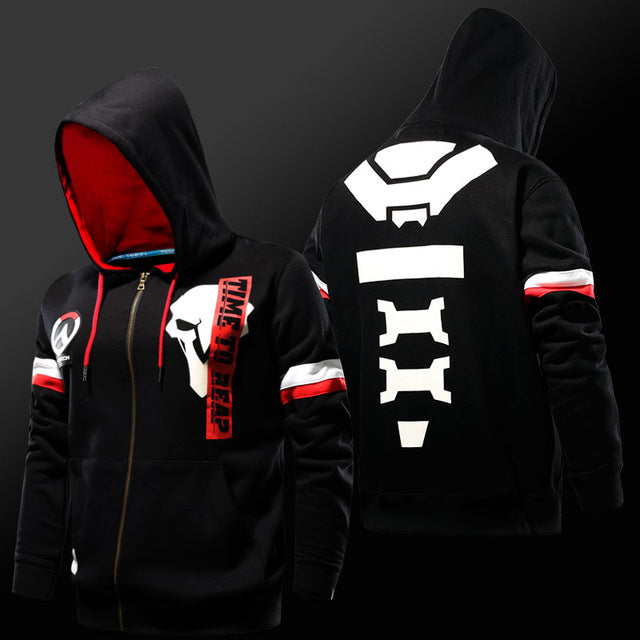 Blue Zipper Sports Hoodie - The Hoodie Store