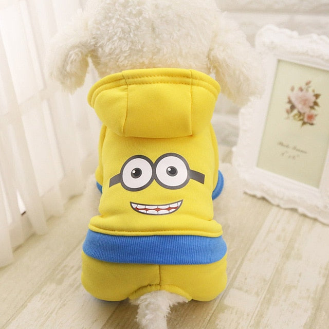 Avengers 4 legs Fleece Hoodies For Dogs - The Hoodie Store