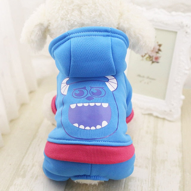 Avengers 4 legs Fleece Hoodies For Dogs - The Hoodie Store