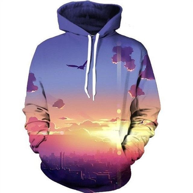 City Sunset Hoodie - The Hoodie Store