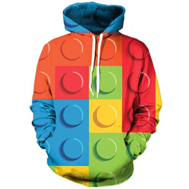 Men/Womens Lego Block Hoodie - The Hoodie Store