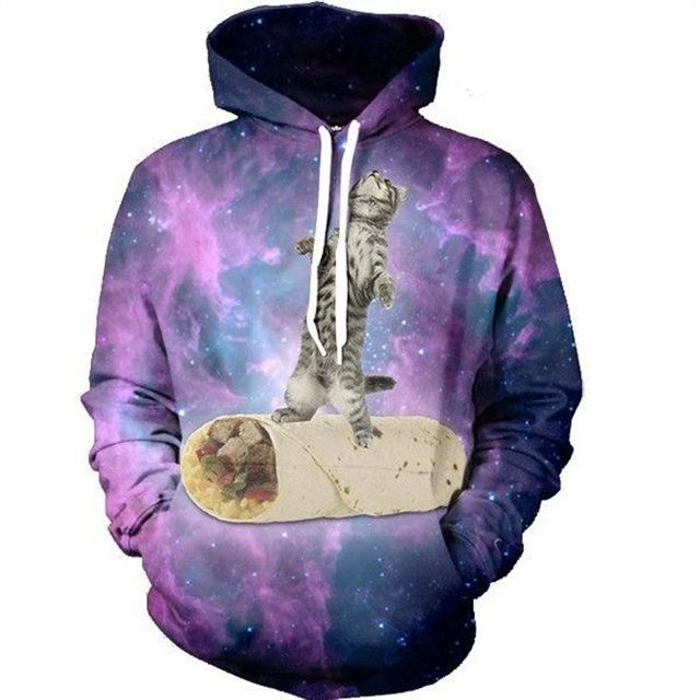 Galaxy on sale hoodie mens