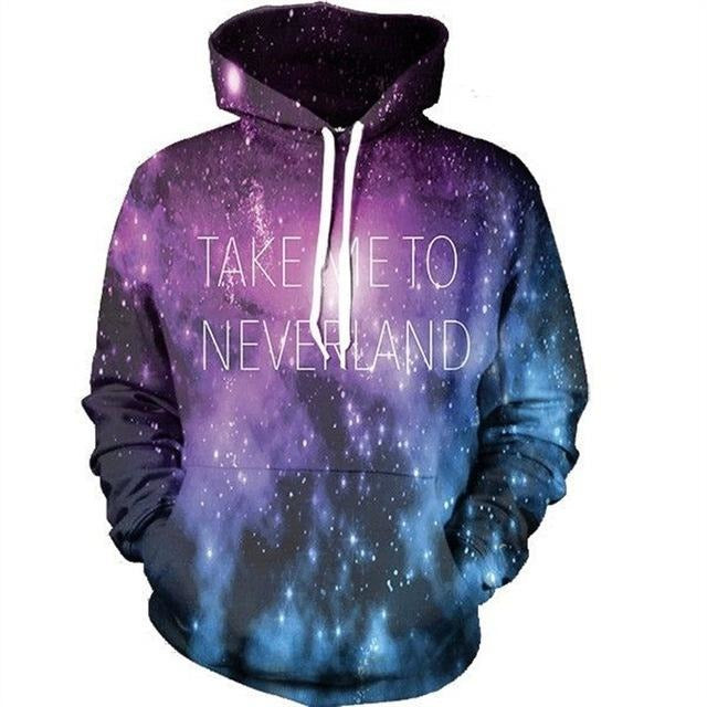 Neverland Galaxy Hoodie - The Hoodie Store
