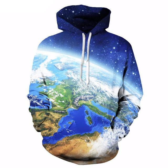 Planet Earth Hoodie - The Hoodie Store