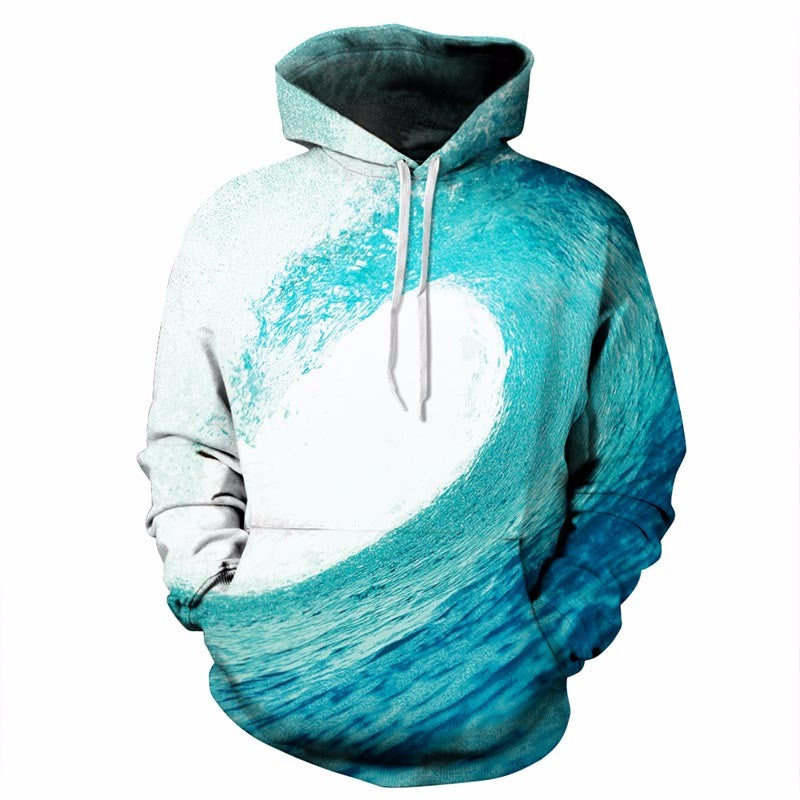 Ocean Wave Hoodie - The Hoodie Store