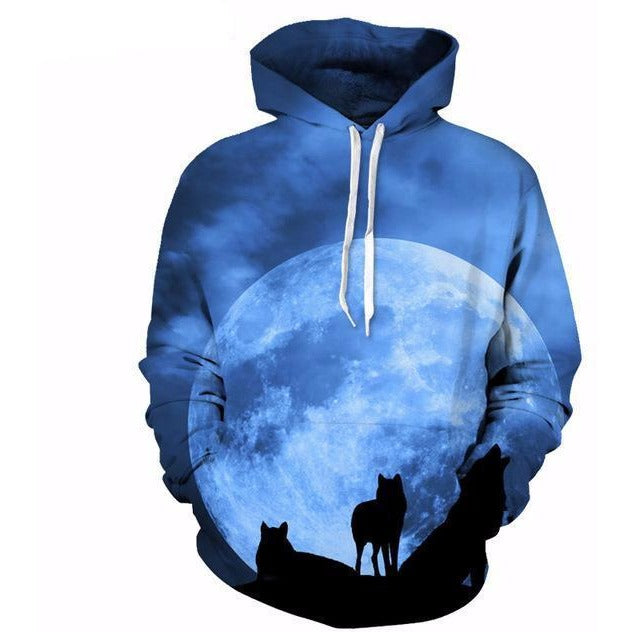 Moon Wolves Hoodie - The Hoodie Store