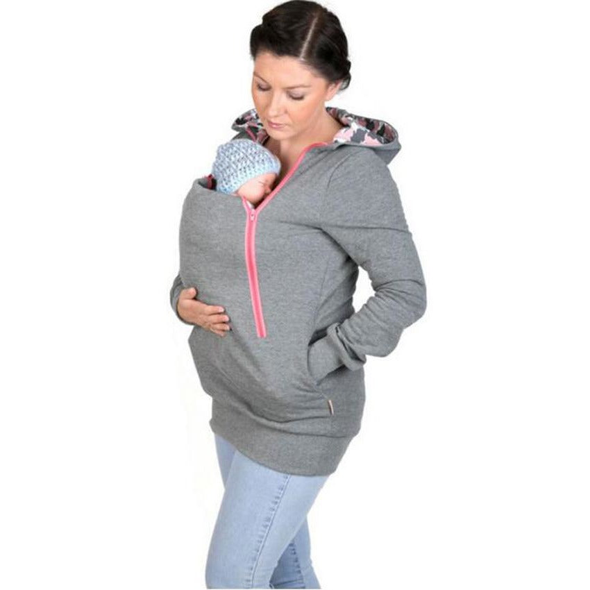 Kangaroo Hoodie Hoodie With Baby Pouch Kangaroo Hoodie Baby