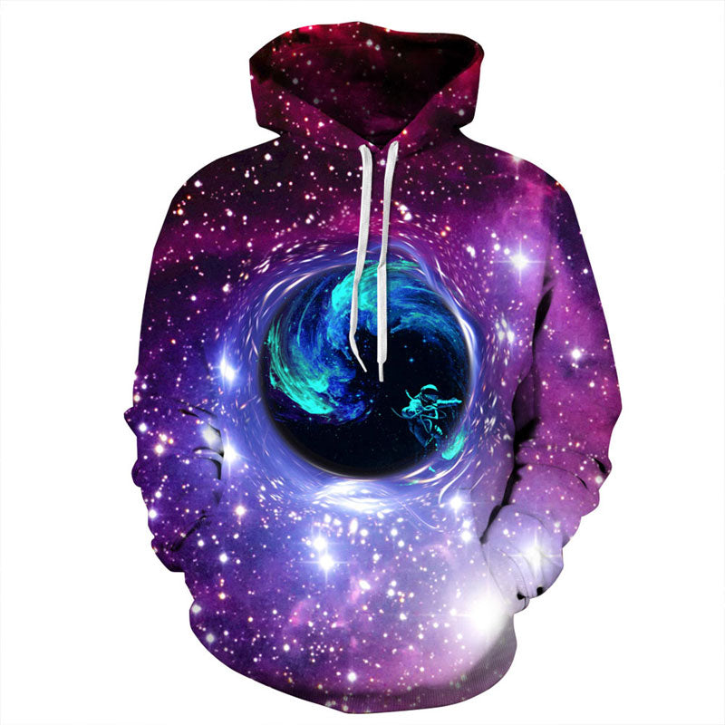 Black Hole Galaxy Hoodie - The Hoodie Store