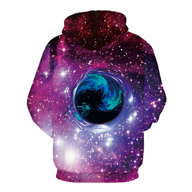 Black Hole Galaxy Hoodie - The Hoodie Store