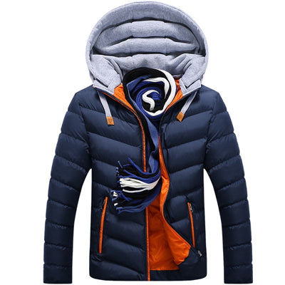 Men's Mountain Skin Cotton-Filling Jacket - The Hoodie Store