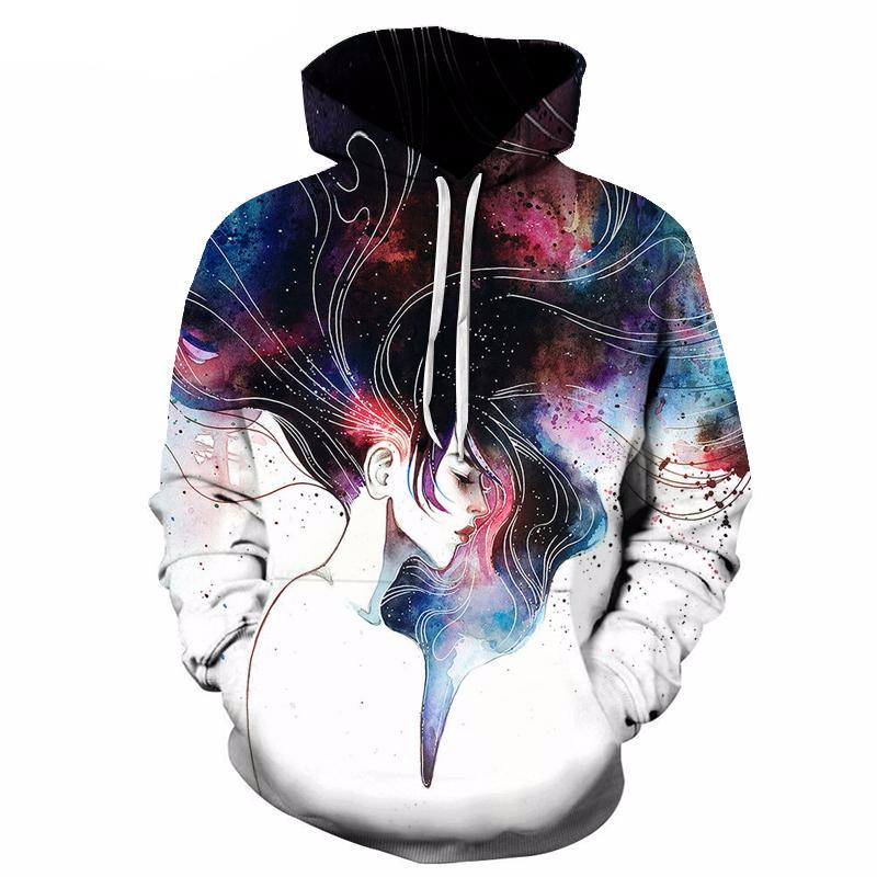 Hair Art Sketch Hoodie - The Hoodie Store
