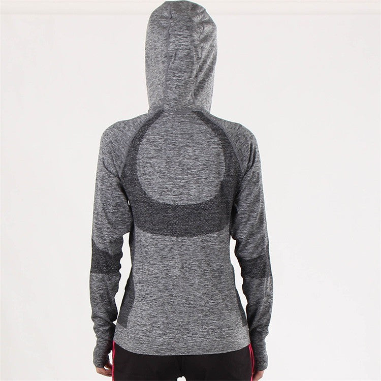 Women's Heal Orange Running Jacket - The Hoodie Store