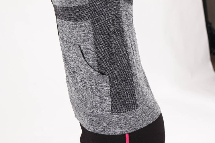 Women's Heal Orange Running Jacket - The Hoodie Store