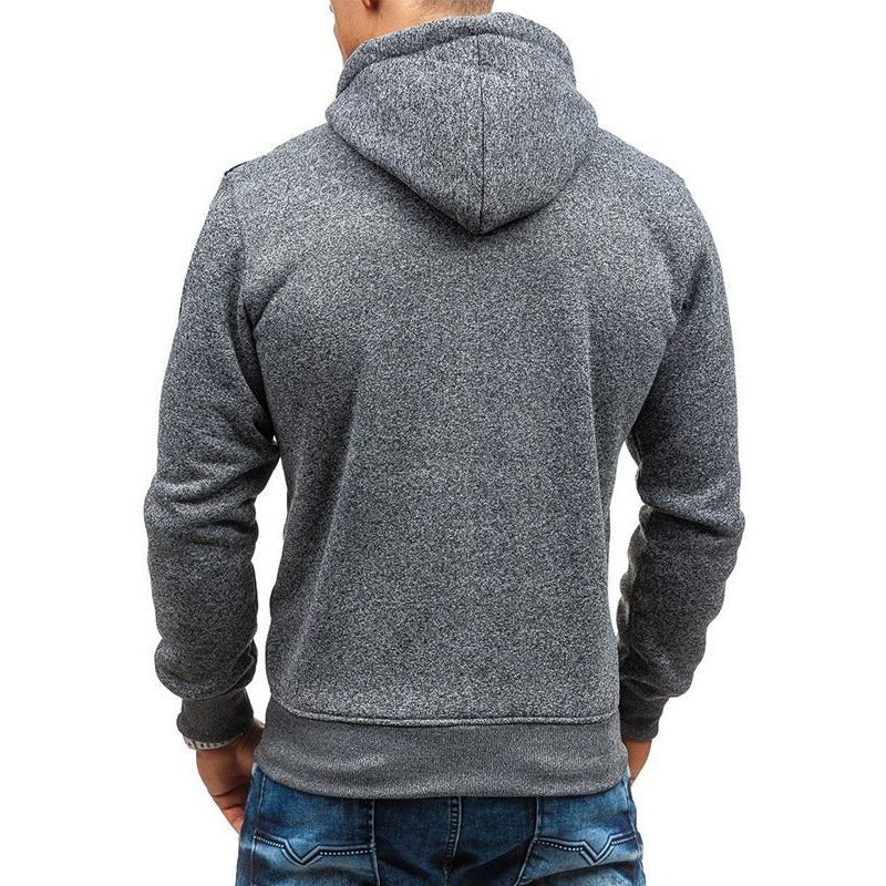 2017 Two Colour Design Fashionable Casual Zipper Hoodie - The Hoodie Store