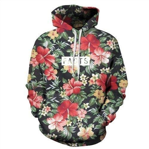3D Facts Pattern Hoodie - The Hoodie Store