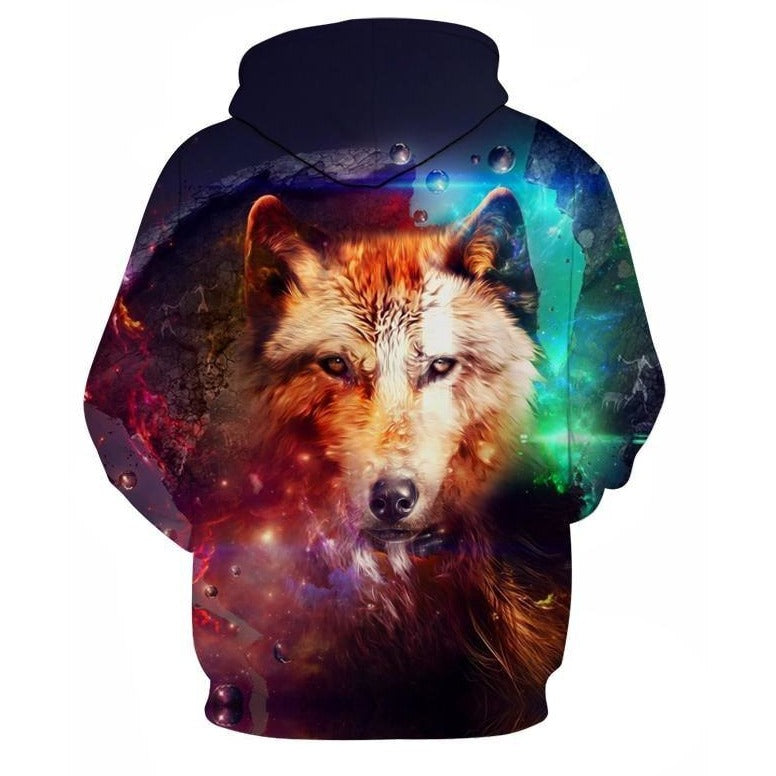 Unisex Staring Wolf Hoodie - The Hoodie Store