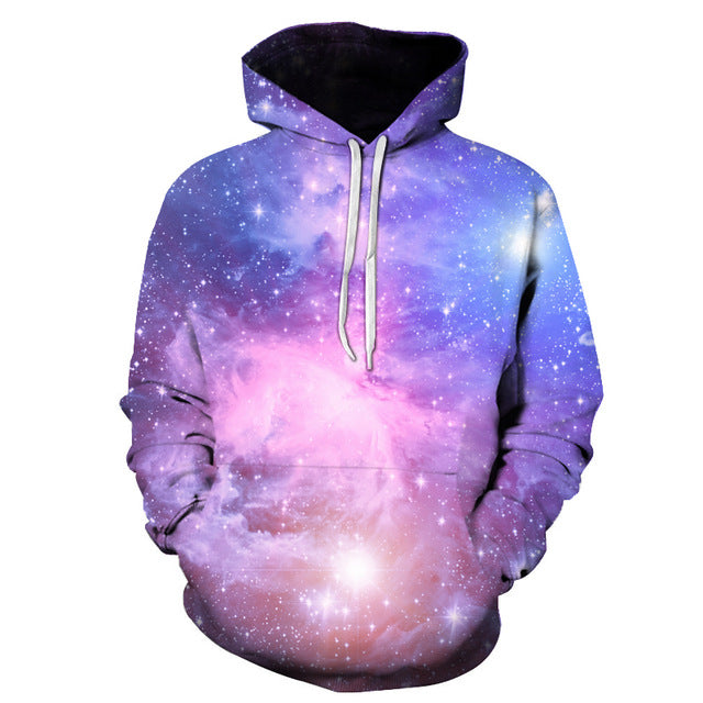 Pink Galaxy Space Hoodie - The Hoodie Store